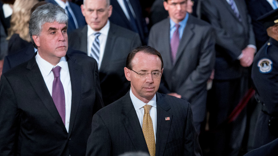 Tinker, traitor, lawyer, lie: NY Times claims DAG Rosenstein suggested secretly recording Trump