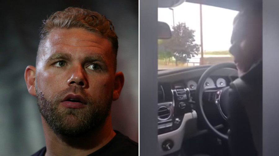 World champ boxer Saunders fined £100,000 for video offering woman crack for sex act (VIDEO)