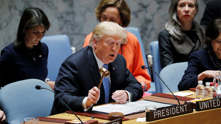 US way or no way: Trump treated rest of world as America’s footstool at UNSC