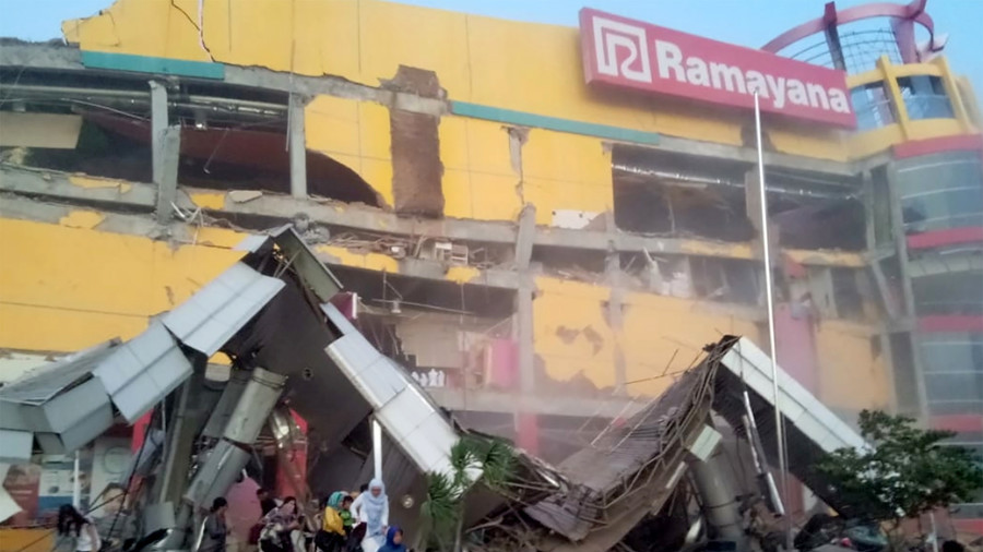 At least 384 people killed after quake & massive tsunami ravage Indonesian island (PHOTO, VIDEO)