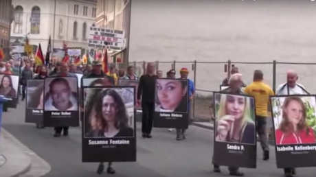 PEGIDA demonstrators march with photos of victims ‘killed by foreigners’ in Germany (VIDEO)