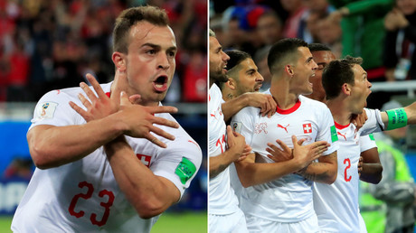 'We're sorry': Xhaka & Shaqiri offer 'apologies' for World Cup eagle celebration versus Serbia