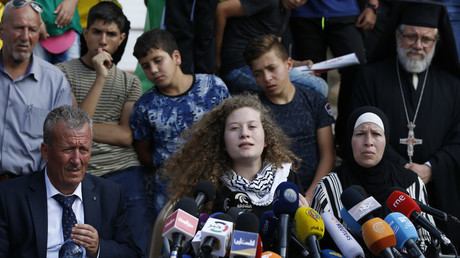 Palestinian teen activist Ahed Tamimi banned from traveling abroad, her father claims