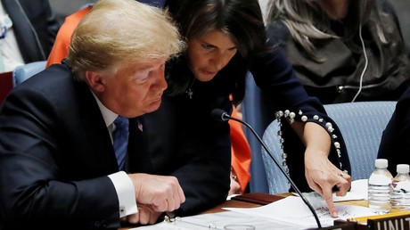 Missing in action: Trump leaves UN Security Council he was chairing
