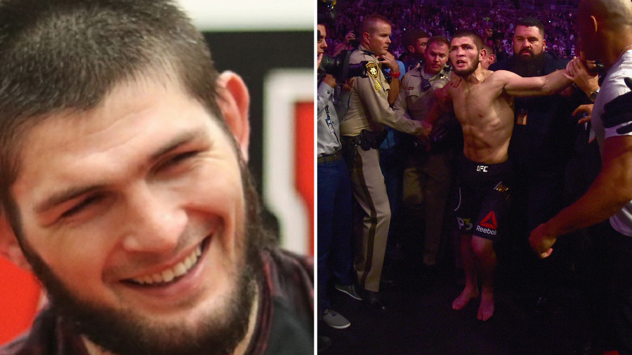 'My face when they say they didn't like my jump' - Khabib posts 'apology' for UFC fracas