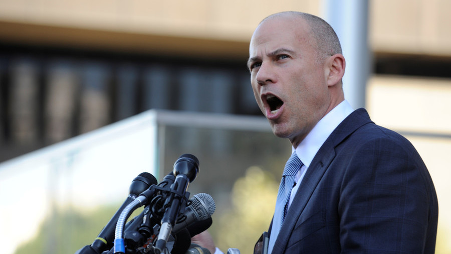 'Resistance' poster-boy Avenatti is picking a literal fight with Donald Trump Jr.