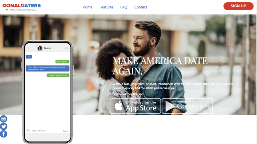 New dating app for Trump supporters exposes users’ data on launch day