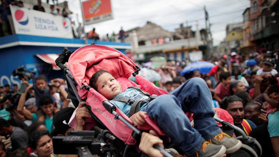 Migrant caravan using women & children as human shields to break into Mexico – Pompeo