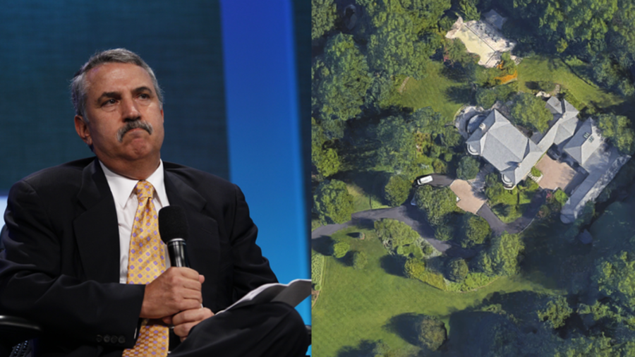 NYT’s Thomas Friedman reminded about his fancy mansion after sobbing about carbon footprints