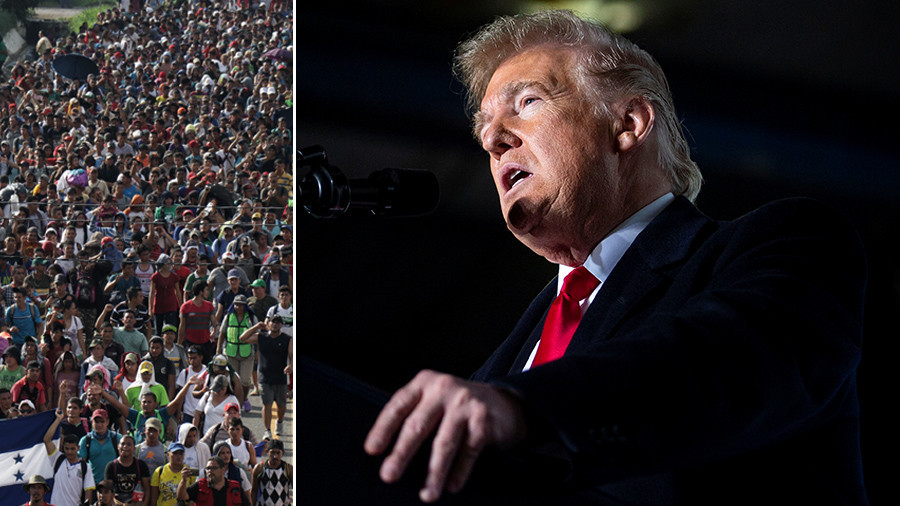 ‘This is an invasion, our military is waiting for you,’ Trump warns ‘migrant caravan’