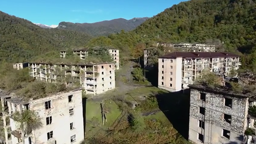 This Soviet-era ghost town is being reclaimed by nature and it's eerily beautiful (VIDEO)