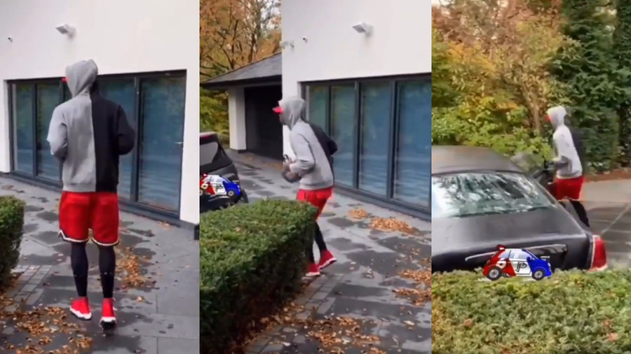 'How do I get to my car?' Pogba trolls himself in hilarious penalty run up spoof video (VIDEO)