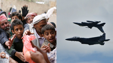 ‘US & UK throw money at Yemen’s humanitarian disaster while profiting from war’