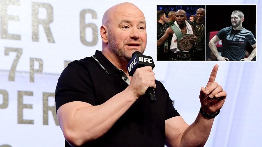 UFC chief Dana White reveals talks with Mayweather team on Khabib fight  
