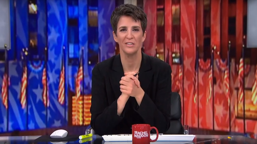 Double standard? Rachel Maddow roots for #Resistance on Twitter
