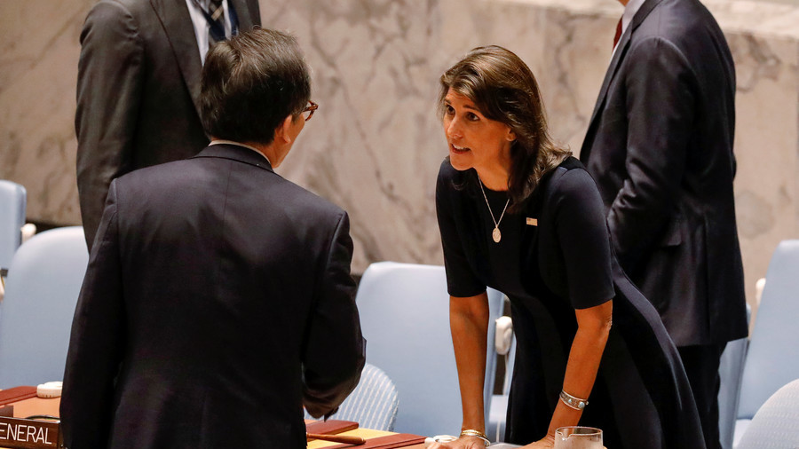 US won’t let Russia ease North Korea sanctions, Haley says