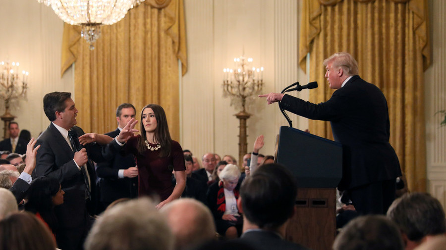 CNN sues Trump over White House ban on Jim Acosta