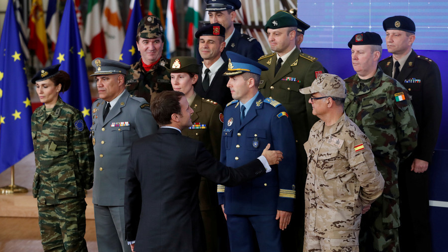 Euro army: UK Def Sec Williamson blasts Merkel & Macron’s idea as ‘crazy’