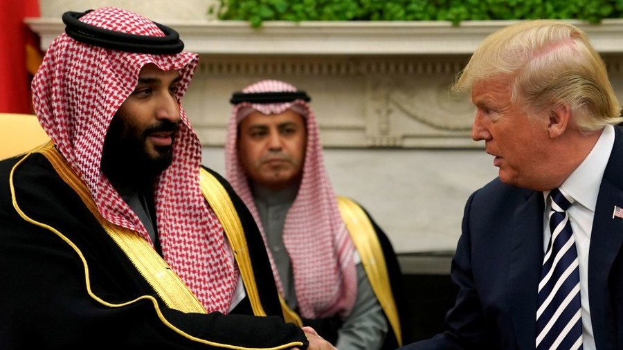 Trump praises Saudi Arabia for lowering oil prices, urges cheaper crude