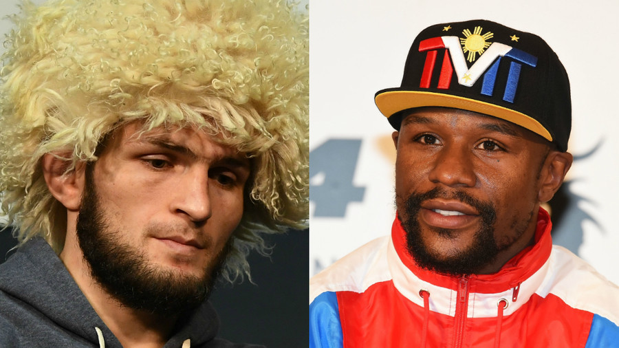 Khabib 'could fight Floyd' when UFC contract expires but Mayweather needs 'life insurance' - manager