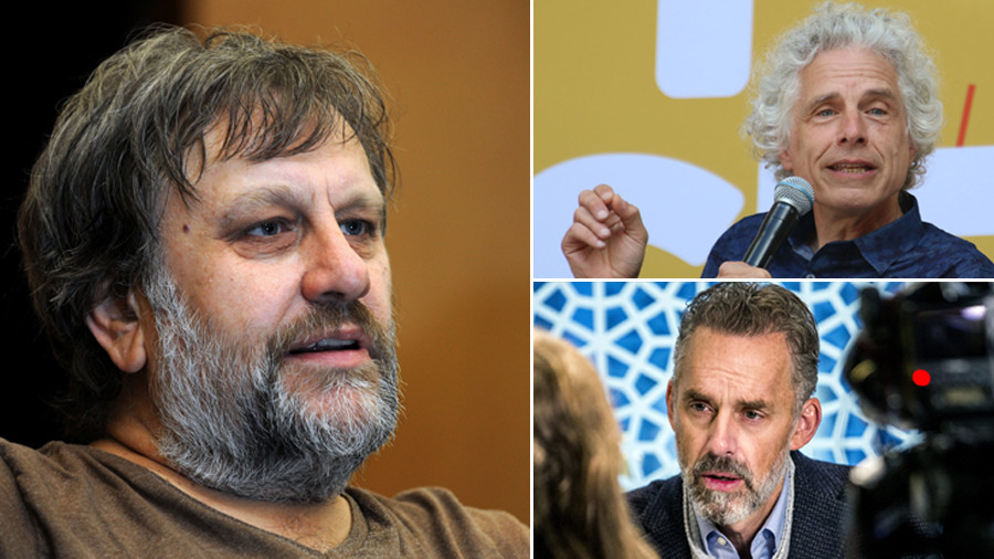 Philosopher fight: Slavoj Zizek attacks Jordan Peterson and Steven Pinker at Cambridge Union