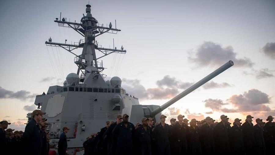 2 US warships pass through Taiwan Strait ahead of crucial Trump-Xi meeting