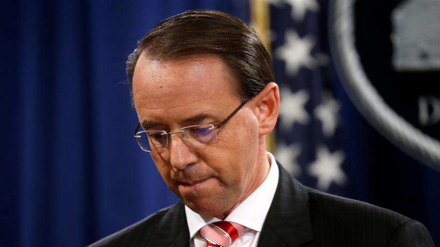 Why is Rosenstein in jail on Trump’s meme? He ‘shouldn’t have picked special counsel’