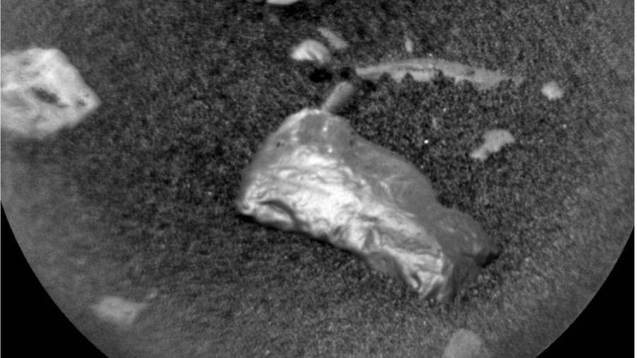 Mystery on Mars: NASA's Curiosity rover discovers weird & shiny object on Red Planet
