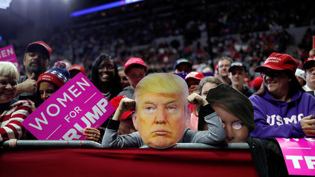 Trump’s clash with CNN descends into farcical debate over who touched a female intern