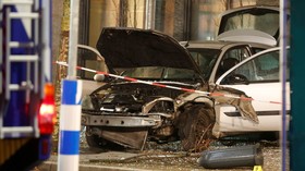 ‘Possible suicide attempt’: Car rams into crowded bus stop in Germany leaving 1 dead & 9 injured