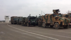Turkey amasses troops at border as operation against Syria’s Kurds looms (VIDEO)