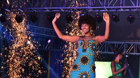 Miss Africa 2018 catches fire moments after winning crown (VIDEOS)