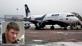 'Drunk' Russian ice hockey ace forces emergency landing after 'attacking stewardess over whisky row'