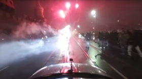 Fireworks madness in Berlin: WATCH incredible panoramic video of New Year’s Eve celebrations