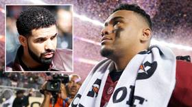 'The Drake Curse is real!' Alabama falls to Clemson as fans blame rapper for jinxed support