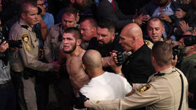 'We smashed your team that night you punk': Khabib bites back at Nate Diaz insult