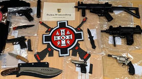 Cache of guns & knives seized as German police target suspected KKK-offshoot