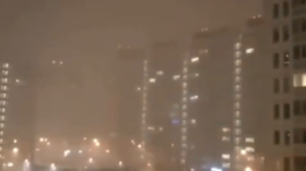  ‘This is hell like’: Rare winter thunderstorm hits Moscow