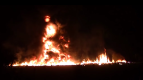 Extremely DISTURBING video captures horror of Mexico pipeline blast