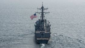 2 US warships sail through Taiwan Strait amid tensions with China