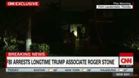 ‘Amazing coincidence’: CNN’s convenient presence at Roger Stone’s arrest raises questions