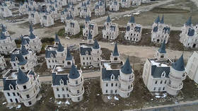 Eerie DRONE VIDEO shows 580+ abandoned Disney-like castles sprawled in Turkish mountains