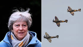 Brexit blitzkrieg? BBC gaffe pairs May’s Brussels trip with footage of iconic WW2 fighter jets