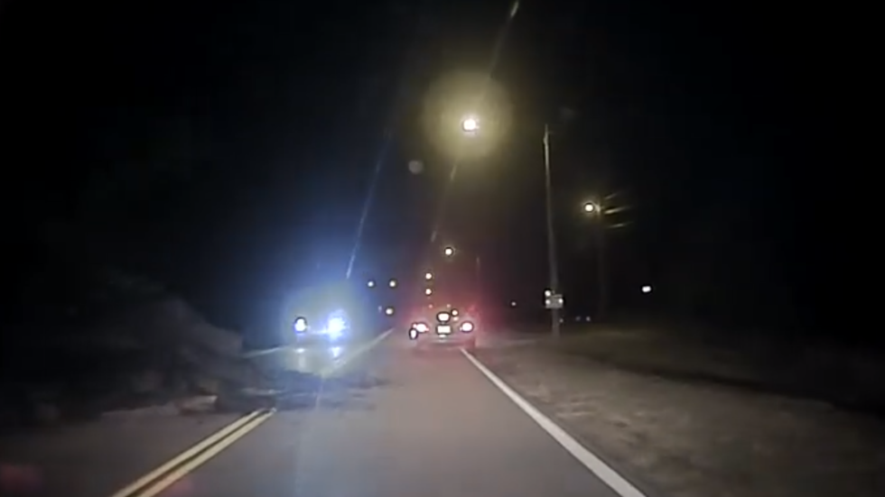 Cop’s Dashcam Catches Horror Moment SUV Goes Airborne & Smashes Onto ...