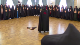 ‘Damn Russia’s enemies!’: Video shows WITCHES meet in Moscow to cast spells... in support of Putin