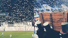'R.I.P. Football': La Liga fans stage funeral protest against Monday Night Football schedule (VIDEO)