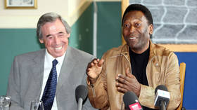 'I'm glad he saved my header!': Pele says tribute to 'fine human being' and friend Gordon Banks