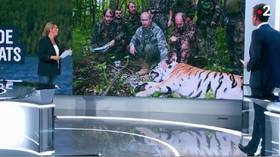 Putin’s ‘tiger hunt’ story by France 2 wins award for fake news