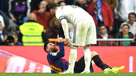 'The greatest c*** on this planet' Fans debate Ramos challenge on Messi in El Clasico 