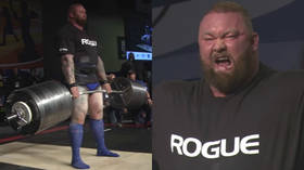 Moving mountains: Game of Thrones giant Hafthor Bjornsson smashes deadlift world record (VIDEO)